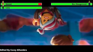 The Lego Movie 2: The Second Part (2019) Final Battle with healthbars