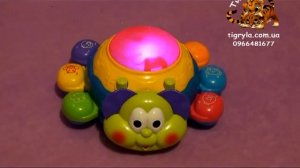 Жучек - развывающая музыкальная игрушка. Танцующий жук.