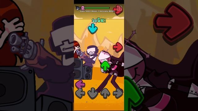 Guns but Whitty and Sarvente/ Friday night funkin, мод Такмена. смотреть онлайн