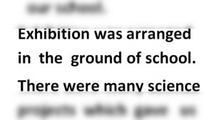 Letter To Friend Telling Him About Exhibition hel in Your School/Letter To Friendd/Letter writing/