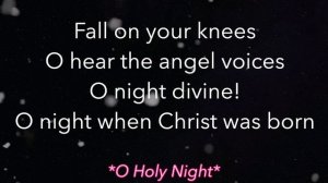 Silent Night - O Holy Night - Carol Of The Bells - Piano Karaoke Medley in A