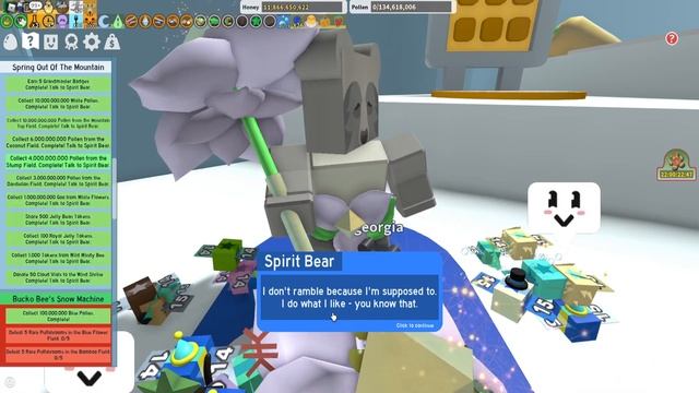 SPIRIT BEAR ALL QUESTS FINISHED! *LAST SPIRIT PETAL* | Roblox Bee Swarm Simulator