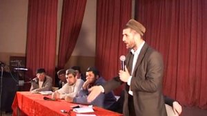 Ахмад Абдурашидов на маджлисе в с  Цуриб