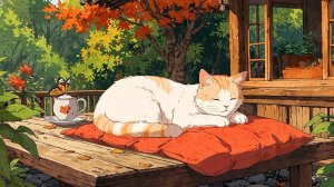 Lazy Autumn Morning 🍂 Lofi Fall Vibes 🍂