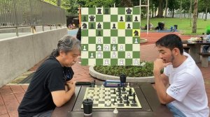 We Play Chess in KLCC Park! FA Najib vs Adam. Blitz 3 min + 2 sec