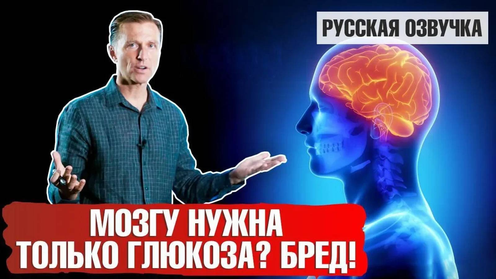 Мозгу нужна только глюкоза? Бред!