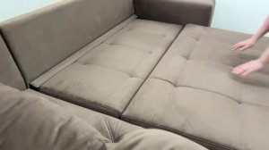 Моне (Спилберг) - обзор углового дивана от производителя. Механизм - "ПУМА"