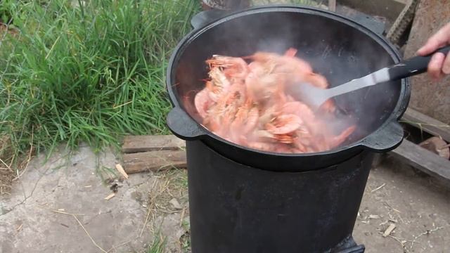 лангустины в казане смотреть онлайн