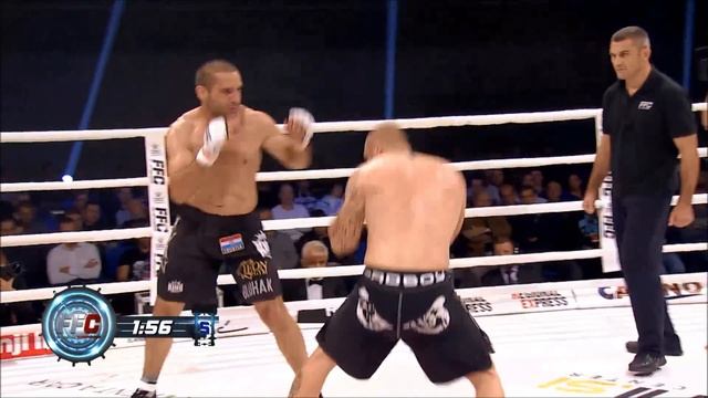 Ivan Gluhak vs Vladislav Kanchev FFC 15 (full fight) смотреть онлайн