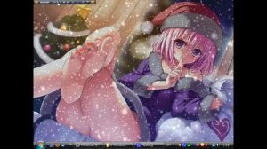 【ANIMATED Christmas Desktop】Wham - Last Christmas (REMIX)