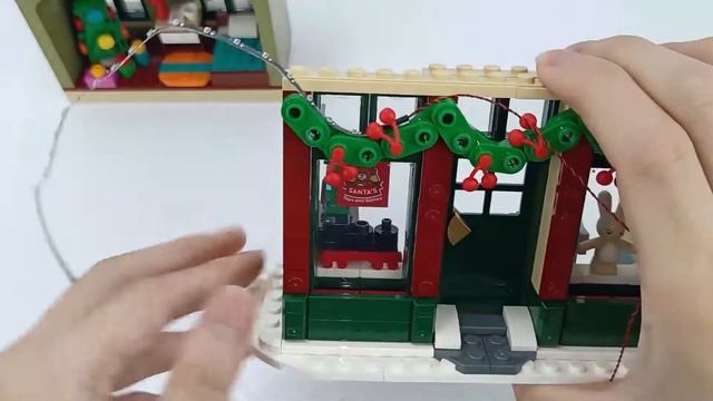 Installation Instruction Of Light Set For LEGO 10308 Holiday Main Street. смотреть онлайн