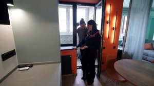 Небольшая студия холостяка | квартира в Воронеже | дизайн интерьера | румтур