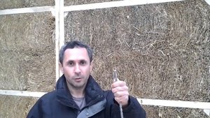 Соломенные панели "Экодом". Тест на прочность.