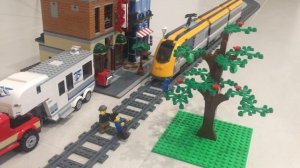 LEGO City Train Crashes into People