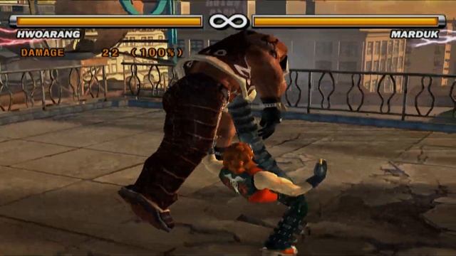 No one would hit harder than HWOARANG in Tekken 5..!! смотреть онлайн