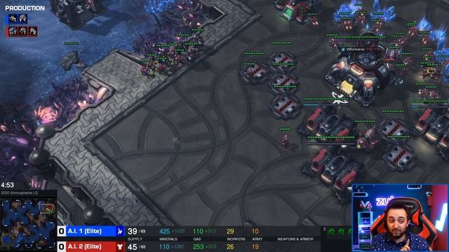 StarCraft 2 | Quelle est la Meilleure Race ? (en PvT) | IA vs IA ! смотреть онлайн