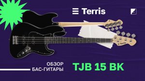 Обзор бас-гитары TERRIS TJB 15-BK