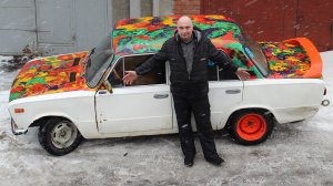 ВАЗ 2101 #4 - красим крышу, диски, спойлер