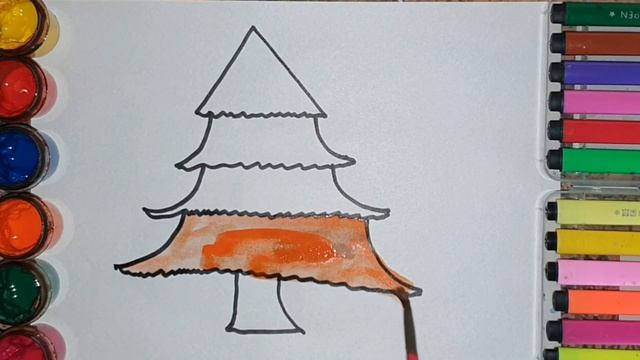 Bolalar uchun archa rasmini chizish смотреть онлайн