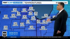 Chicago First Alert Weather: Highs in 40s next three days