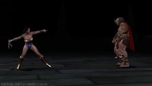 Mortal Kombat Vs DC Universe All Fatalities and Heroic Brutalities on Shao Kahn