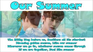 Our Summer ~ TXT ~ Instrumental With Backing Vocals & Lyrics