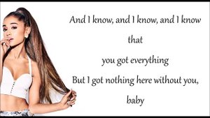One last time - Ariana Grande (acoustic) lyrics