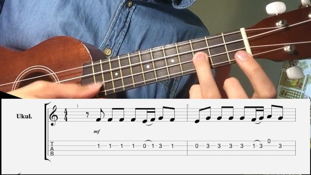 UKULELE. DANCE OF THE LITTLE SWANS UKULELE TUTORIAL