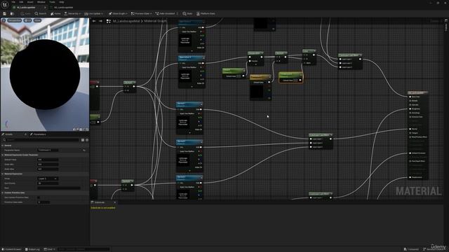 14. Creating the Landscape Material - Part 2