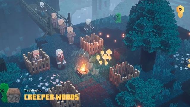 We played minecraft dungeon... смотреть онлайн