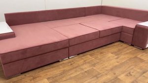 Ричмонд - большой п-образный диван. Видео обзор дивана Ричмонд.