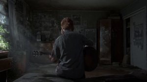 The Last of Us Part II - Ellie playing guitar