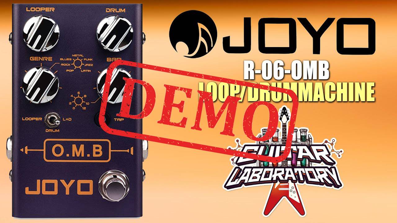 Педаль JOYO R-06-OMB-LOOP/DRUMMACHINE - демонстрация звучания