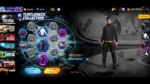 SPIN TURTLENECK COLLECTION DI TOKEN RING & BORONG SAUDAGAR UNTA BUNDLE - Free Fire Indonesia