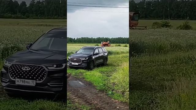 Чери Тигго 8 Про Макс AWD через водную преграду и грунтовку после дождя. Первый тест паркетника