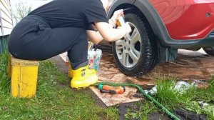 детейлинг мойка колёс и арок после зимы