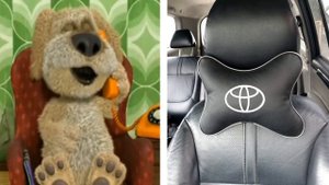 Бен выбирает подушку