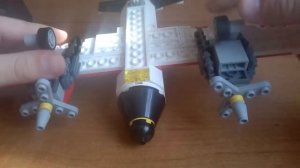 Обзор! LEGO самолет!