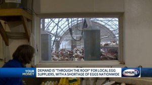 Demand 'through the roof' for eggs, but supplies low