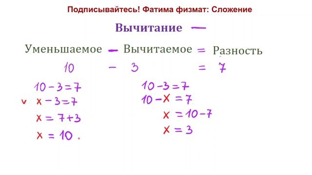 Вычитание смотреть онлайн