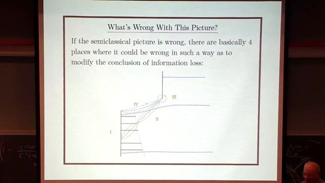 Information Loss (Blackhole topic) | Robert M. Wald смотреть онлайн