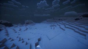 Snowy Winter Mountain with Relaxing Minecraft Music (Chill Playlist) ⭐