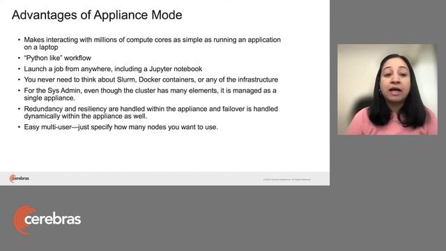 Cerebras Developer Community Meeting 7: Introducing Appliance Mode for Training Massive ML Models