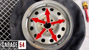 5 КАМЕР в 1 ПОКРЫШКУ - НЕПРОБИВАЕМОЕ КОЛЕСО