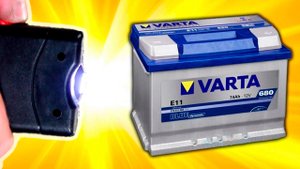 Что если УДАРИТЬ ШОКЕРОМ в АККУМУЛЯТОР?