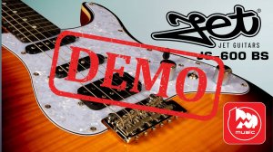 Электрогитара JET JS-600 BS - демонстрация звучания