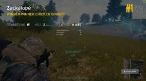 Three chicken dinners in one night - With my 60+ year old dad and squad.