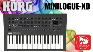 KORG Minilogue-XD гибридный полифонический синтезатор