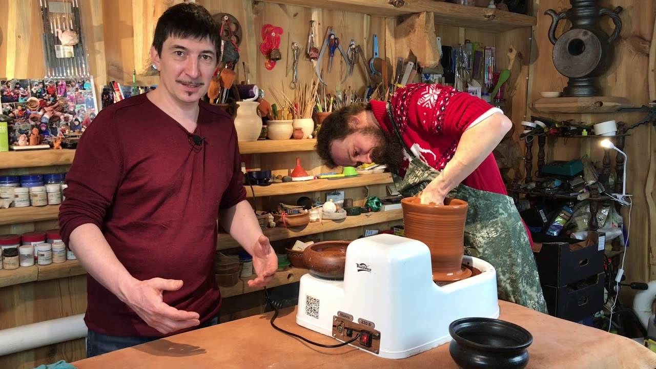 🍯 Настольный гончарный круг Никодим