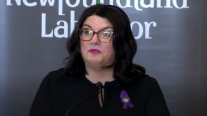 Aunt of Cortney Lake gave emotional speech during campaign to end gender-based violence